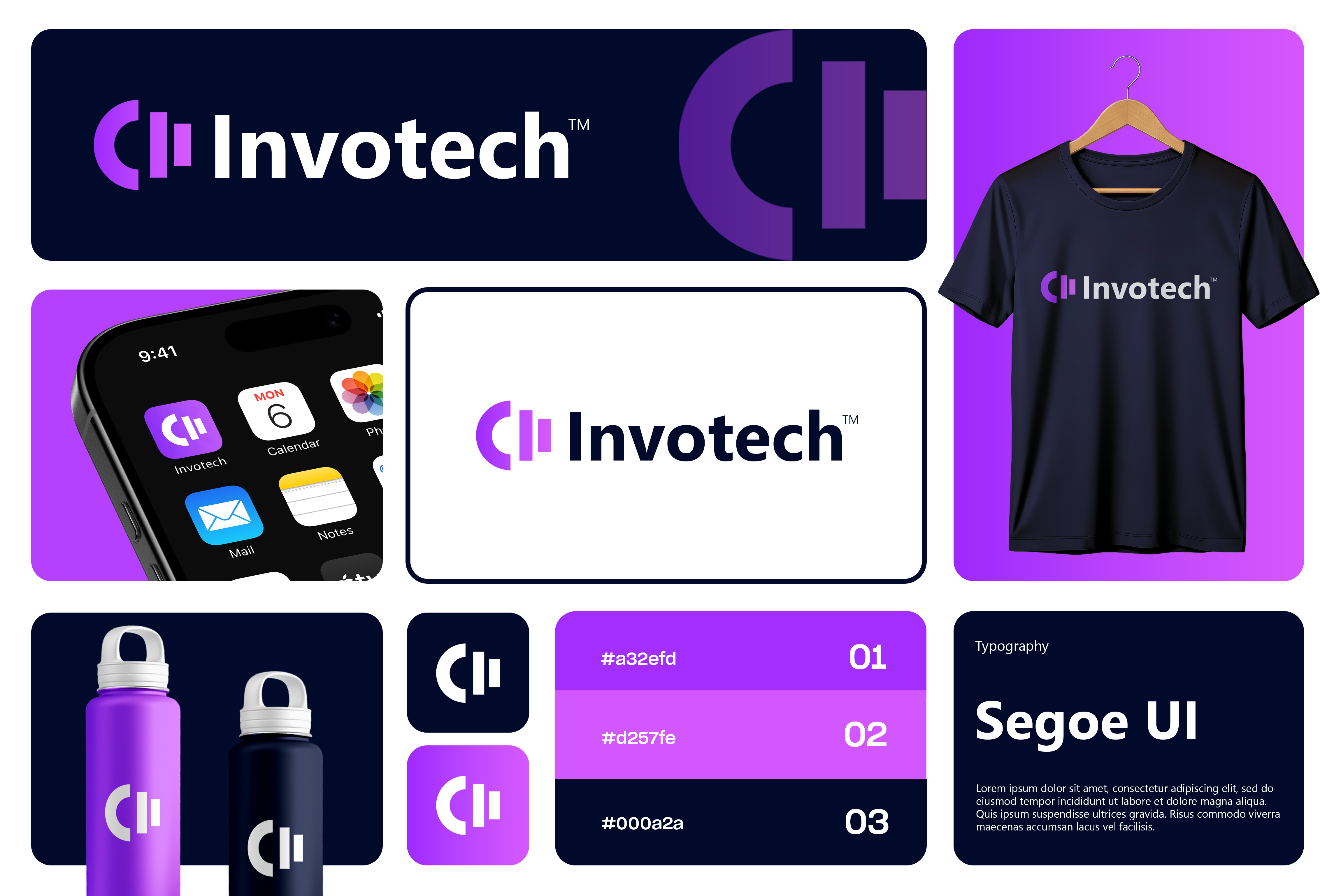 Invotech brand identity