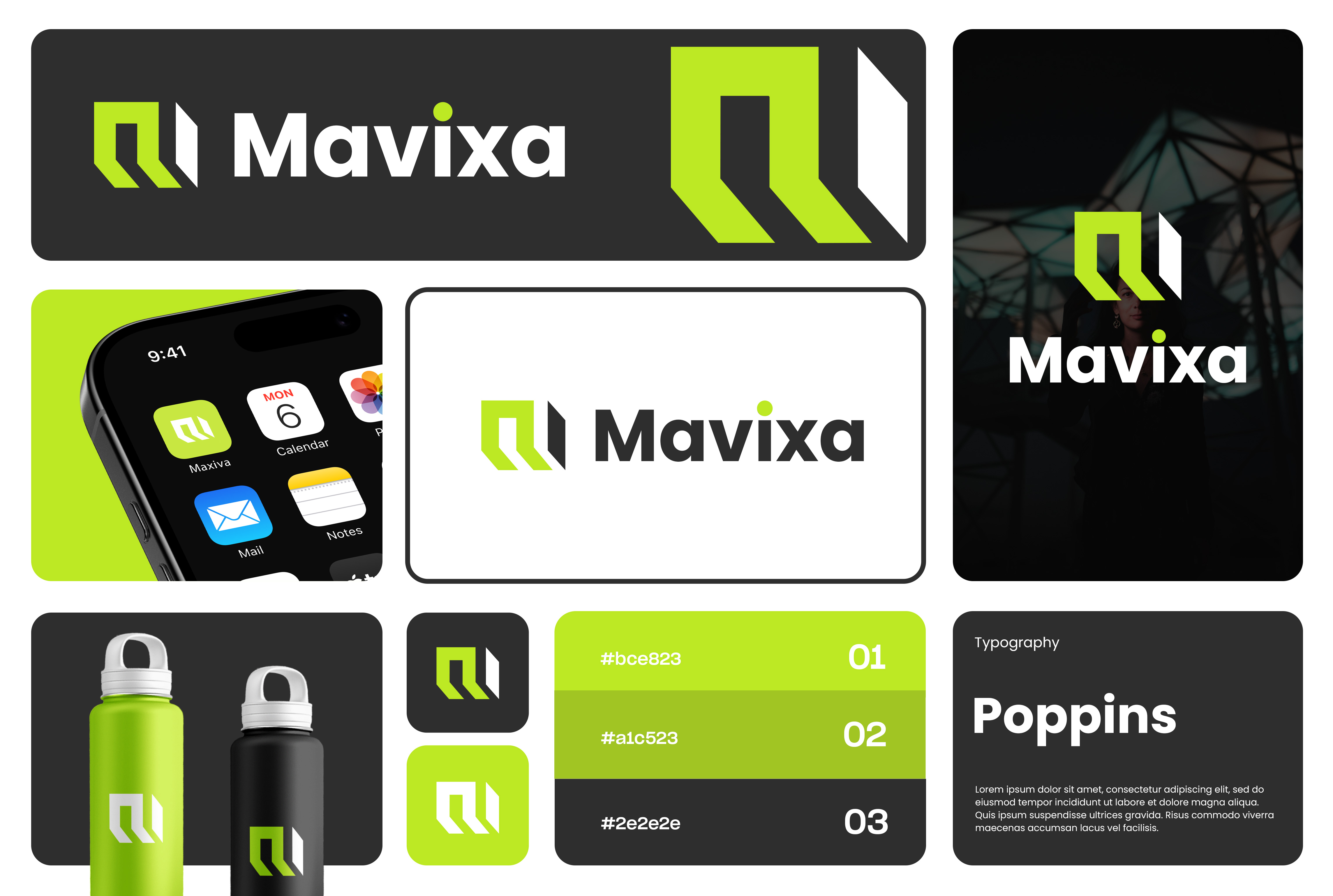 Mavixa brand identity