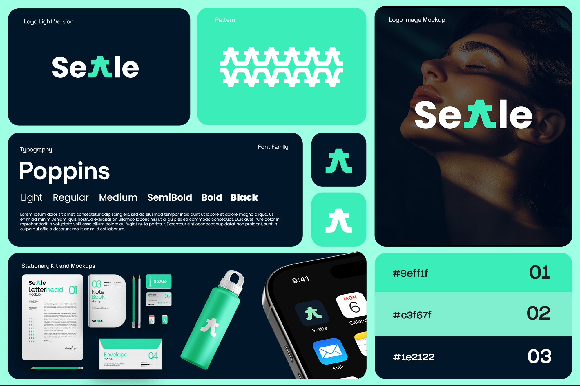 Settle brand identity