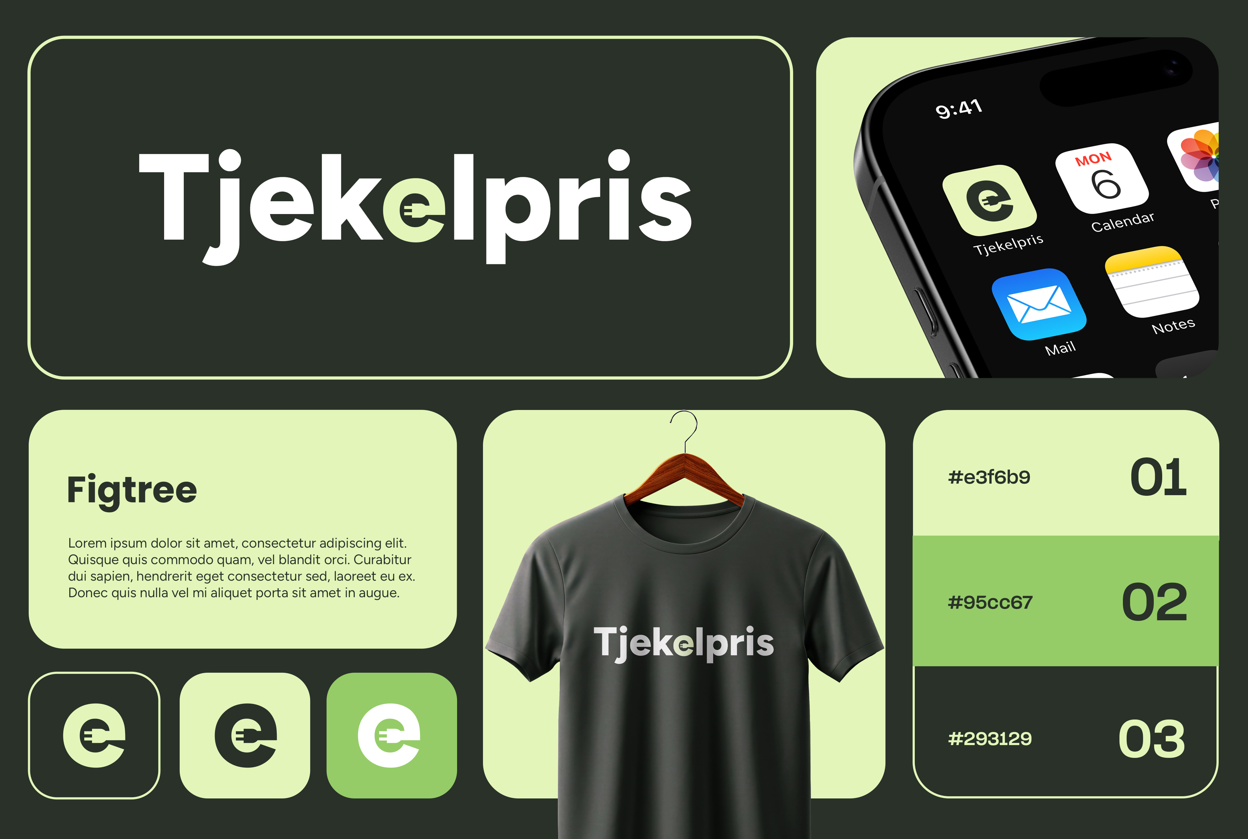 Tjekelpris brand identity